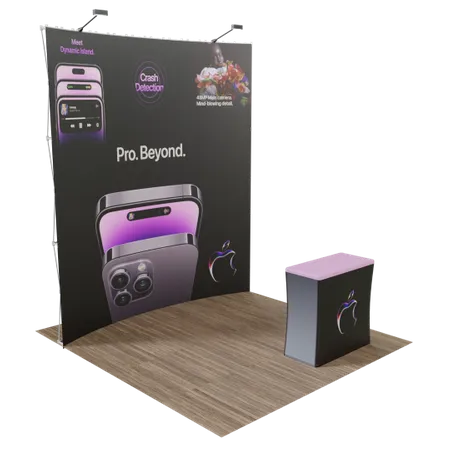 8’ x 8’ Trade Show Displays - Custom Promo Now - UK