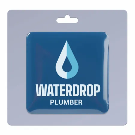 1 pack_Square Lapel Pin 2.00 inch - Custom Promo Now - UK