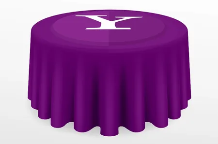 Custom Round Table Covers - Custom Promo Now - UK