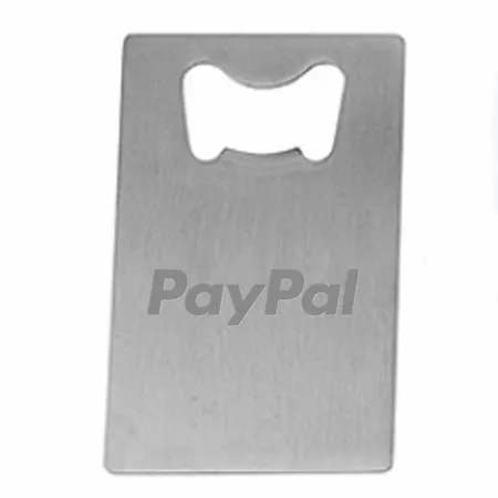 Card-shaped Bottle Opener Keychain Card-shaped Bottle Opener Keychain - Custom Promo Now - UK