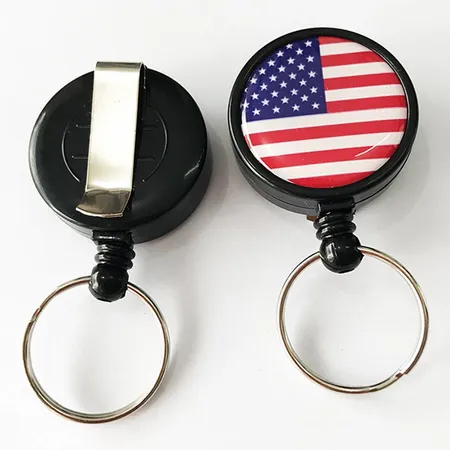 Epoxy Clasp Reel Keychain Epoxy Clasp Reel Keychain - Custom Promo Now - UK