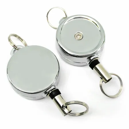Silver Reel Keychain Silver Reel Keychain - Custom Promo Now - UK