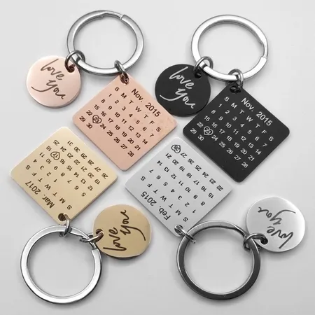 Charming Metal Keychain Charming Metal Keychain - Custom Promo Now - UK