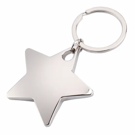 Dazzling Star Metal Keychain Dazzling Star Metal Keychain - Custom Promo Now - UK