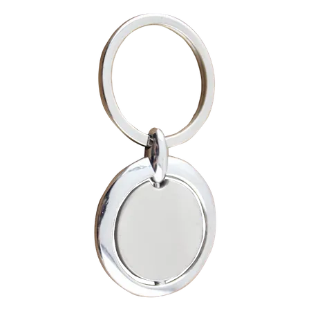 Spinning Circle Metal Keychain Spinning Circle Metal Keychain - Custom Promo Now - UK
