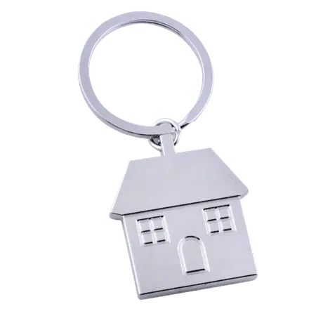 Happy Home Metal Keychain Happy Home Metal Keychain - Custom Promo Now - UK