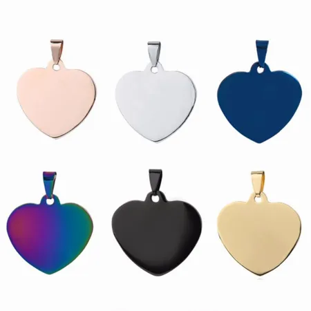 Full Color Heart Metal Keychain Full Color Heart Metal Keychain - Custom Promo Now - UK