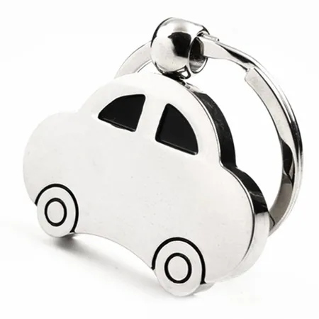 Car Shaped Metal Keychain Car Shaped Metal Keychain - Custom Promo Now - UK