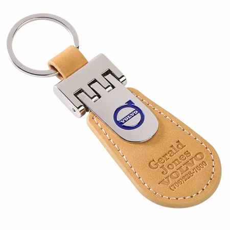 Royalty Tag Leather Keychain Royalty Tag Leather Keychain - Custom Promo Now - UK