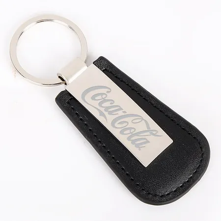 Superior Metal & Leather Keychain Superior Metal & Leather Keychain - Custom Promo Now - UK
