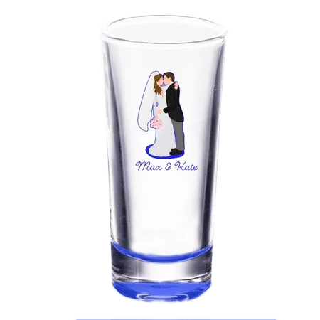 Clear Cordial Shooter Shot Glass - Custom Promo Now - UK