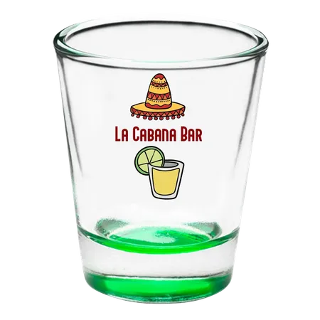 Clear Glass Shot Glass - Custom Promo Now - UK