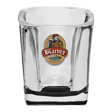 Imported Square Shot Glass - Custom Promo Now - UK