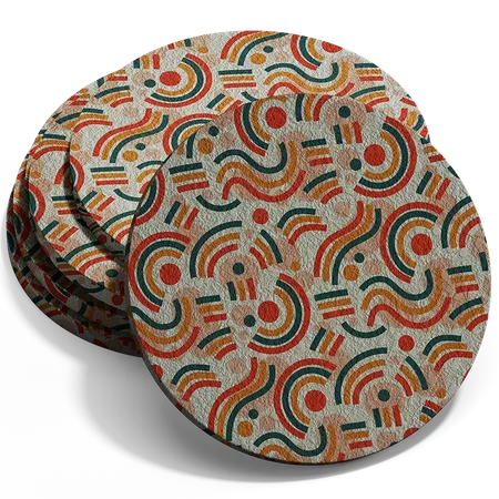 Hard Diatom Mud Coaster - Custom Promo Now - UK