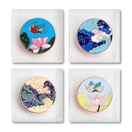 Customized Glass Alloy Coaster - Custom Promo Now - UK