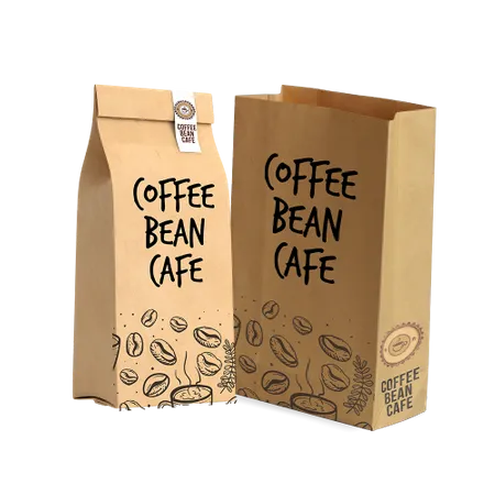 Kraft Paper Food Bag - Custom Promo Now - UK