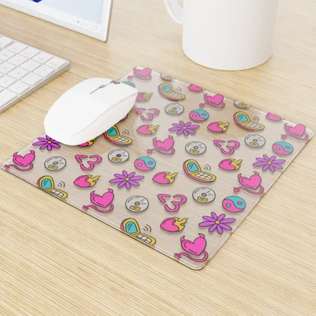 Custom Acrylic Transparent Mouse Pad Custom Acrylic Transparent Mouse Pad - Custom Promo Now - UK