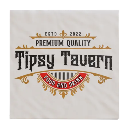 Custom Linen Beverage Napkin - Custom Promo Now - UK