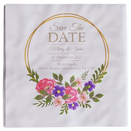 Custom Beverage Napkin - Custom Promo Now - UK