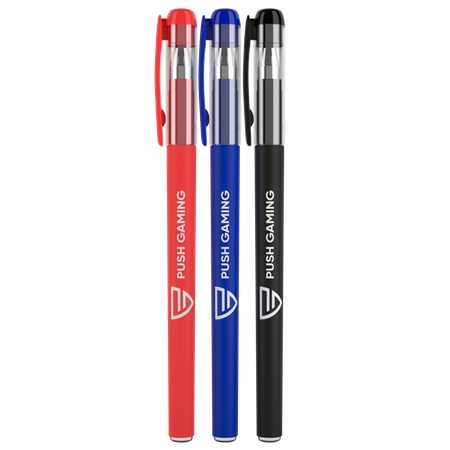 Plastic Gel Pens - Custom Promo Now - UK