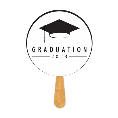 Graduation Hand Fans - Custom Promo Now - UK