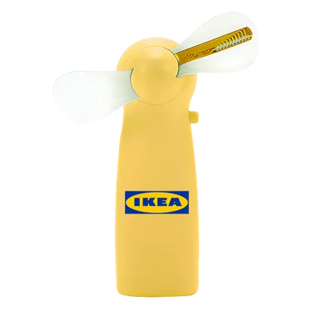 Lightup Message Hand Fans - Custom Promo Now - UK