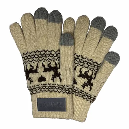 Reindeer Winter Cotton Gloves - Custom Promo Now - UK