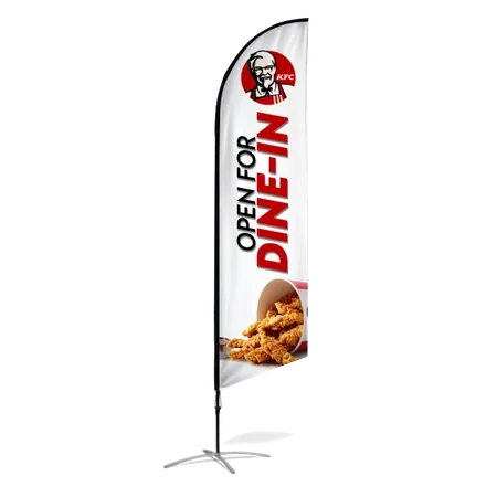 Feather Flag - Custom Promo Now - UK