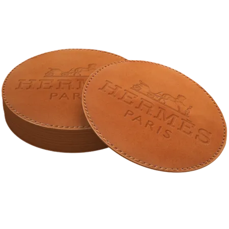 Leather Coasters - Custom Promo Now - UK