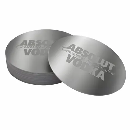 Stainless Steel Coaster - Custom Promo Now - UK