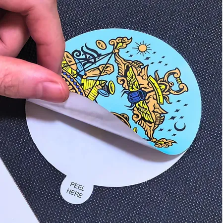 Easy Peel Die Cut Stickers Easy Peel Die Cut Stickers - Custom Promo Now - UK