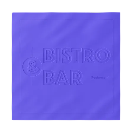 Custom Debossed Beverage Napkin - Custom Promo Now - UK