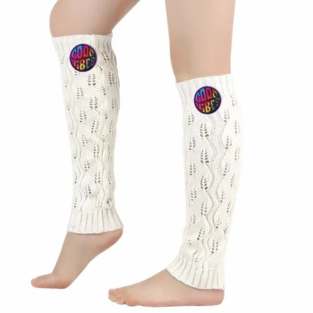 Retro Acrylic Leg Warmer - Custom Promo Now - UK