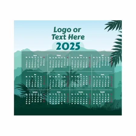 Nature Mouse Pad with Calendar Nature Mouse Pad with Calendar - Custom Promo Now - UK