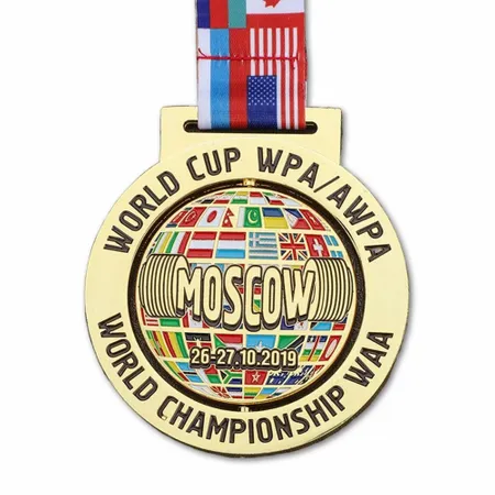 Soft Enamel Medal - Custom Promo Now - UK