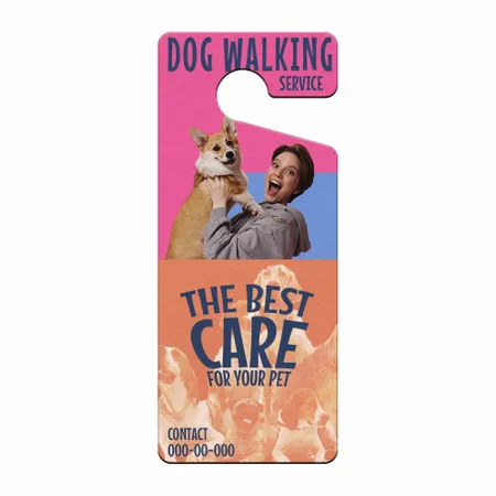 Rectangle Claw Door Hangers Rectangle Claw Door Hangers - Custom Promo Now - UK