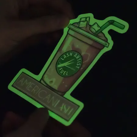 Glow in Dark Stickers Glow in Dark Stickers - Custom Promo Now - UK