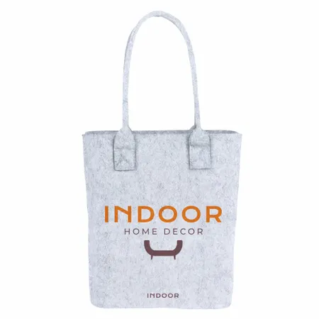 Recycled Felt Shopper Tote Recycled Felt Shopper Tote - Custom Promo Now - UK