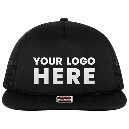OTTO Cap 3995015-1 OTTO Snap 5 Panel Pro Style Mesh Back Trucker Snapback Hat - Custom Promo Now - UK