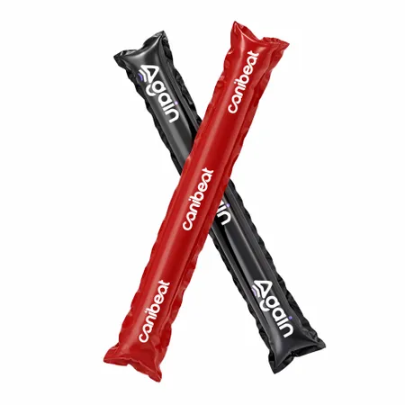 Inflatable Foil Cheer Sticks - Custom Promo Now - UK