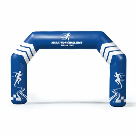 Inflatable Angled Arches - Custom Promo Now - UK