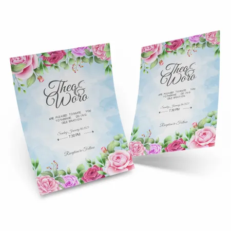 Floral Cards - Custom Promo Now - UK