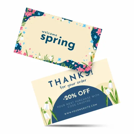 After Sales Card - Custom Promo Now - UK