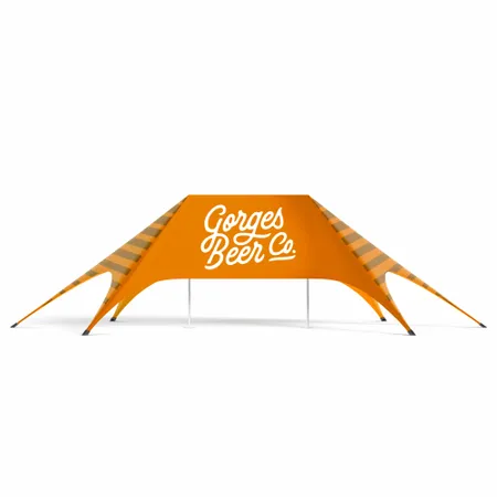 Double Pole Star Tent - Custom Promo Now - UK