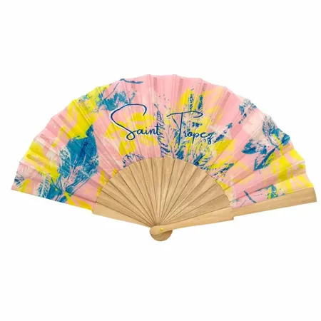 Smooth Open & Close Hand Fans - Custom Promo Now - UK