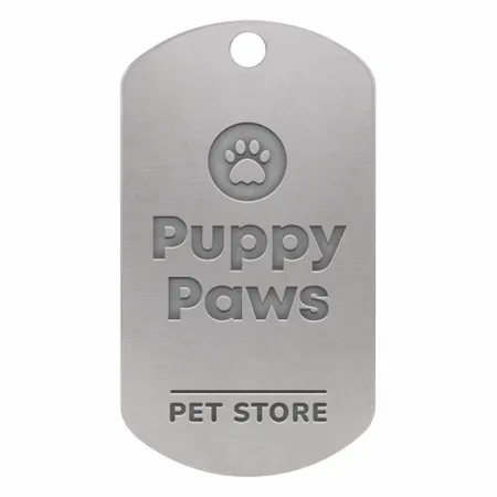 Die Struck Metal Dog Tags - Custom Promo Now - UK