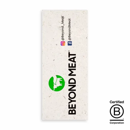 Seed Paper Bookmarks - Custom Promo Now - UK