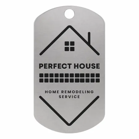 Laser Cut Metal Dog Tags - Custom Promo Now - UK