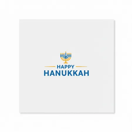 Hanukkah Napkins - Custom Promo Now - UK