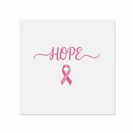 Breast Cancer Awareness Napkins - Custom Promo Now - UK